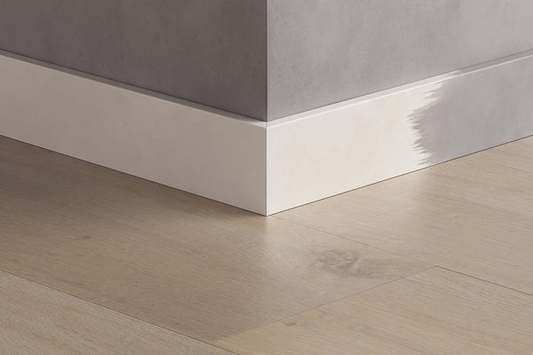 Pergo Plinthe et finition murale — Plinthe, droite, à peindre 2400x58x12mm - 14.4 ML/pqt - vue produit