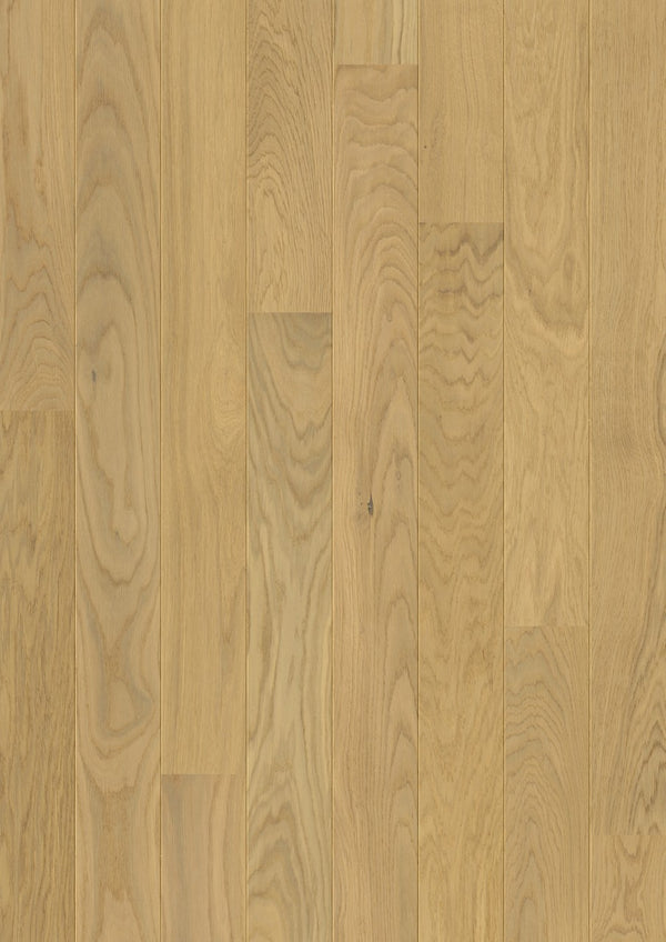 Parquet semi-massif Pergo Falster Chêne Épuré Clair 13 mm - vue de dessus de la lame