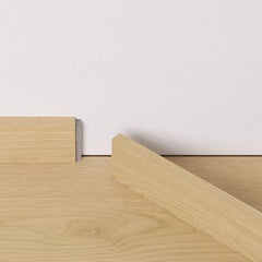 Pergo Plinthe et finition murale — Plinthe vinyle assortie Chêne Norvégien Naturel 1251 × 12 × 50 mm