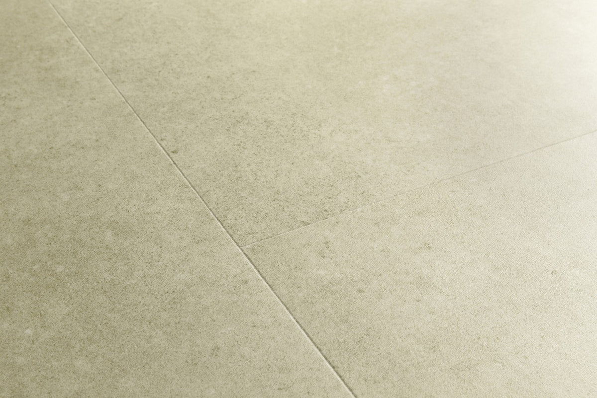 Sol vinyle rigide Pergo Isefjord Pad Pro Pierre Rugueuse Beige 6 mm - détail du relief de surface