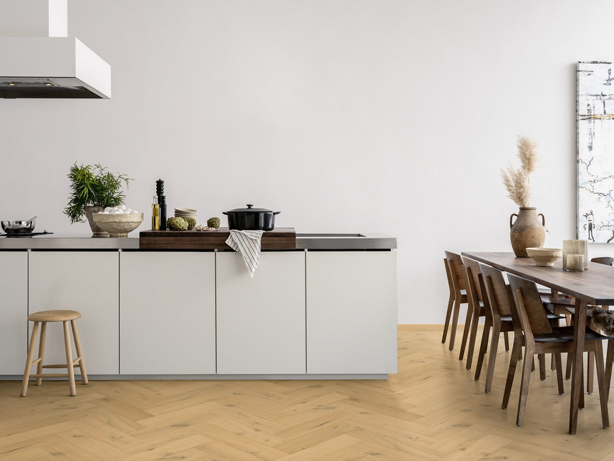 Parquet semi-massif Pergo Saltholm Chêne Vanille 13,5 mm - en situation dans un intérieur (3)