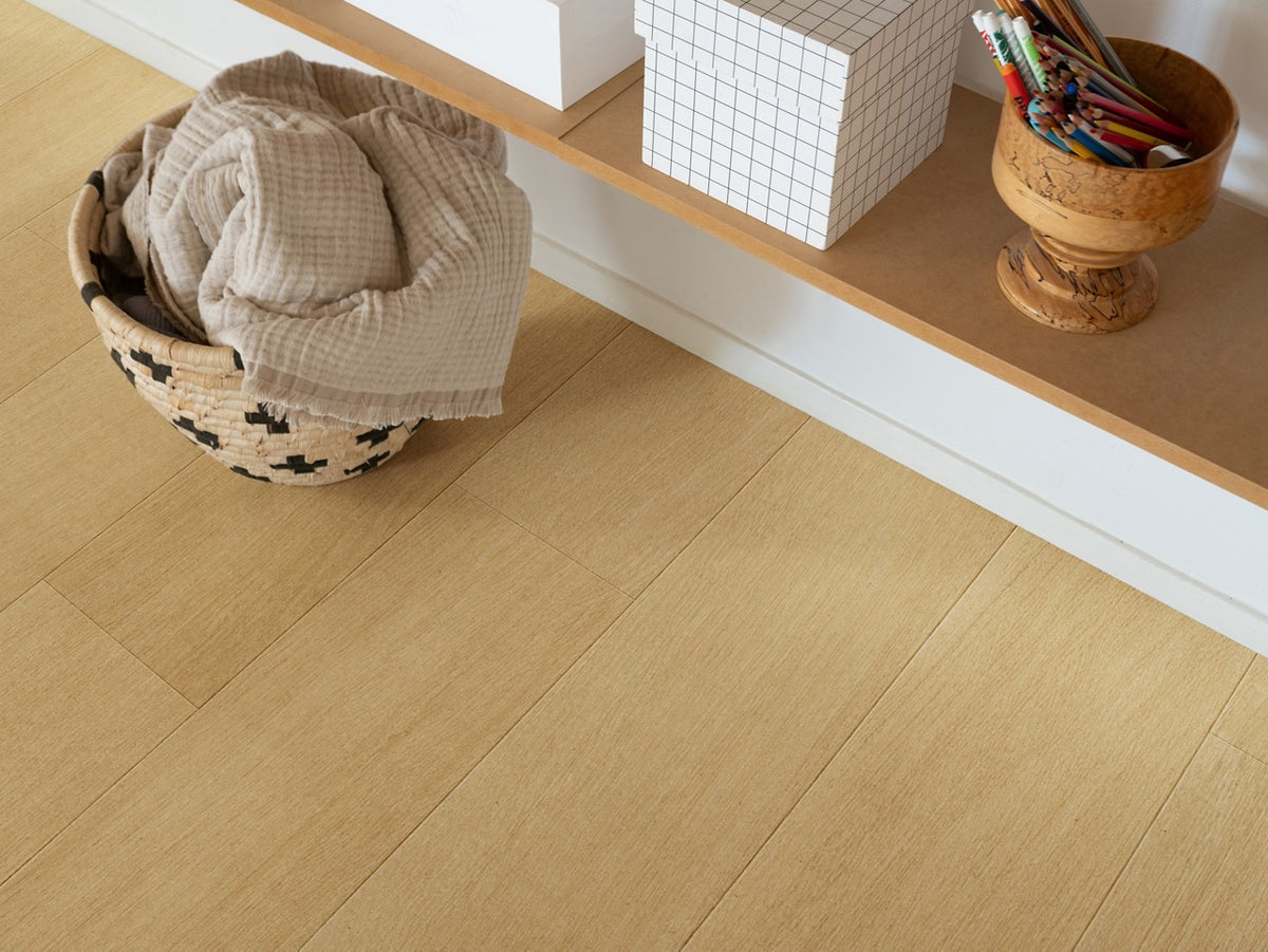Sol stratifié Pergo Lillehammer Chêne Moisson 9 mm - en situation dans un intérieur