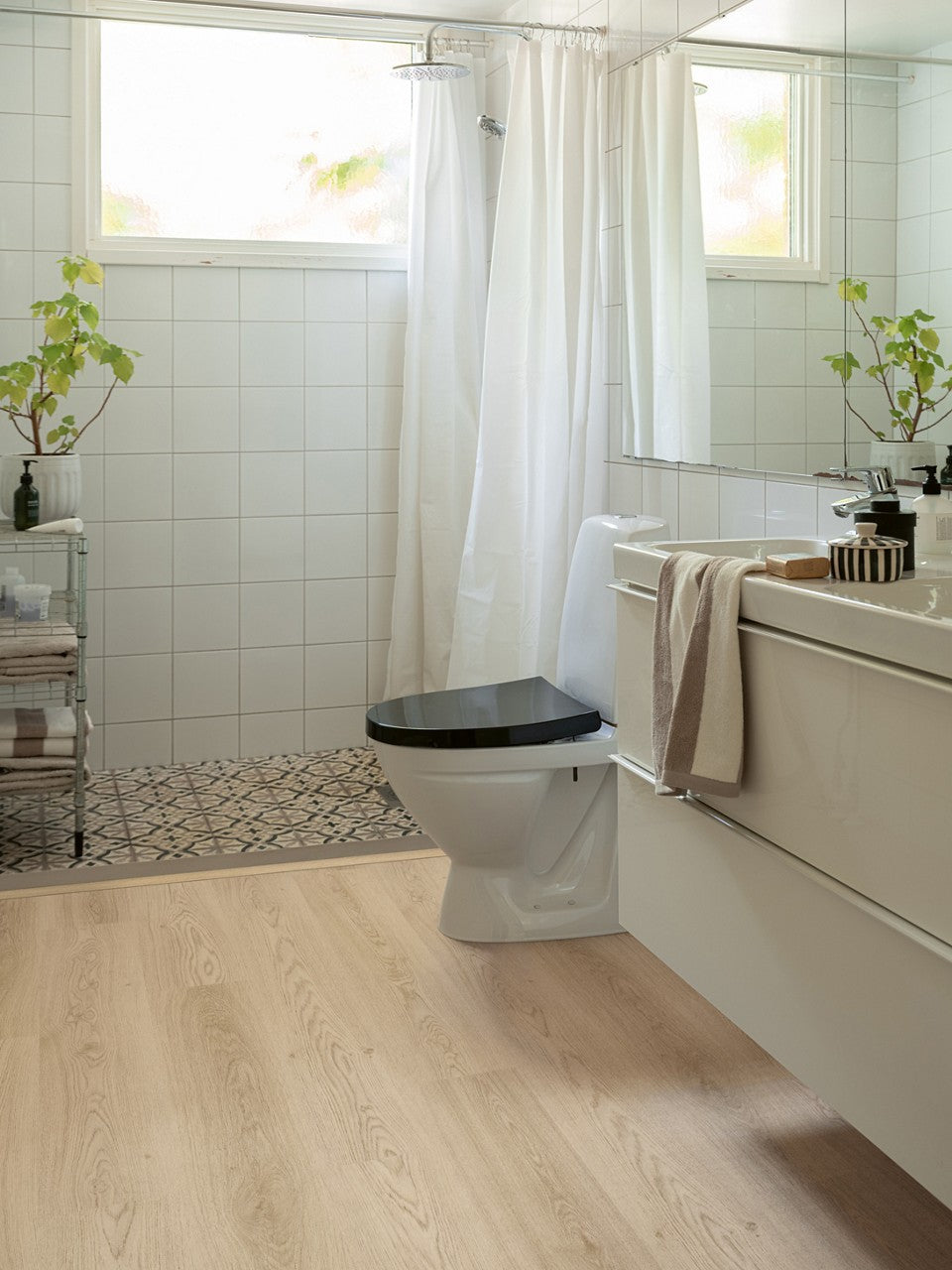 Sol stratifié Pergo Espoo Chêne Rivière 7 mm - en situation dans un intérieur (3)