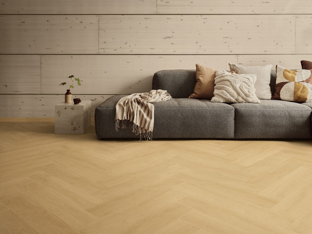 Sol stratifié Pergo Kungshamn Chêne Soyeux 8 mm - en situation dans un intérieur (3)