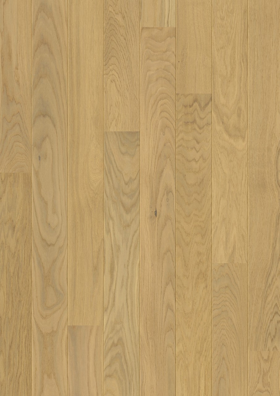 Parquet semi-massif Pergo Falster Chêne Épuré Clair 13 mm - vue de dessus de la lame