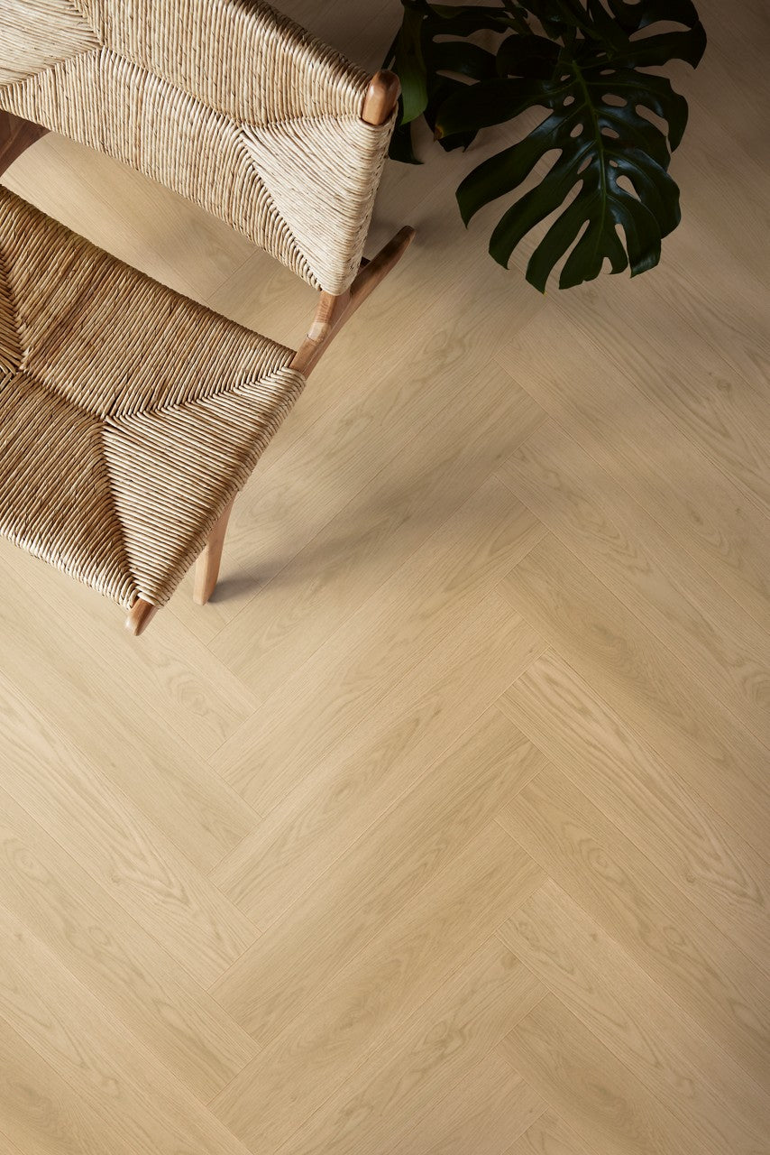 Sol vinyle rigide Pergo Vorma Pad Pro Chêne Norvégien Naturel 6 mm - en situation dans un intérieur