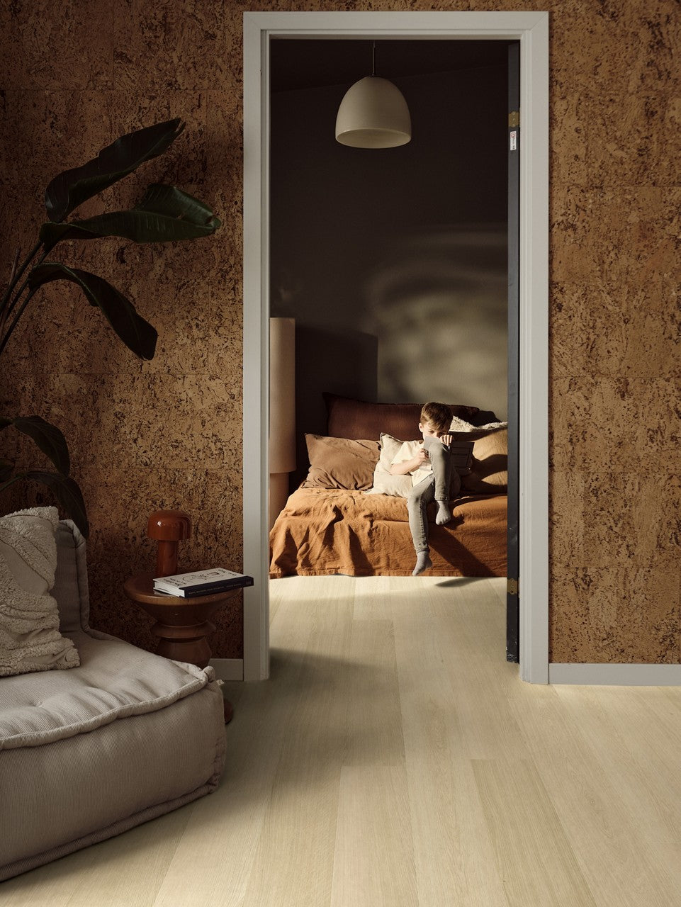 Sol vinyle rigide Pergo Glomma Pad Pro Chêne de Prairie Clair 6 mm - en situation dans un intérieur (3)