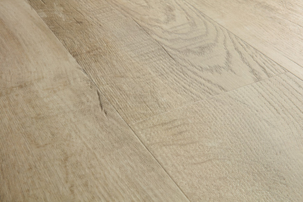 Sol vinyle rigide Pergo Glomma Pad Pro Chêne Cottage Grège 6 mm - détail du relief de surface
