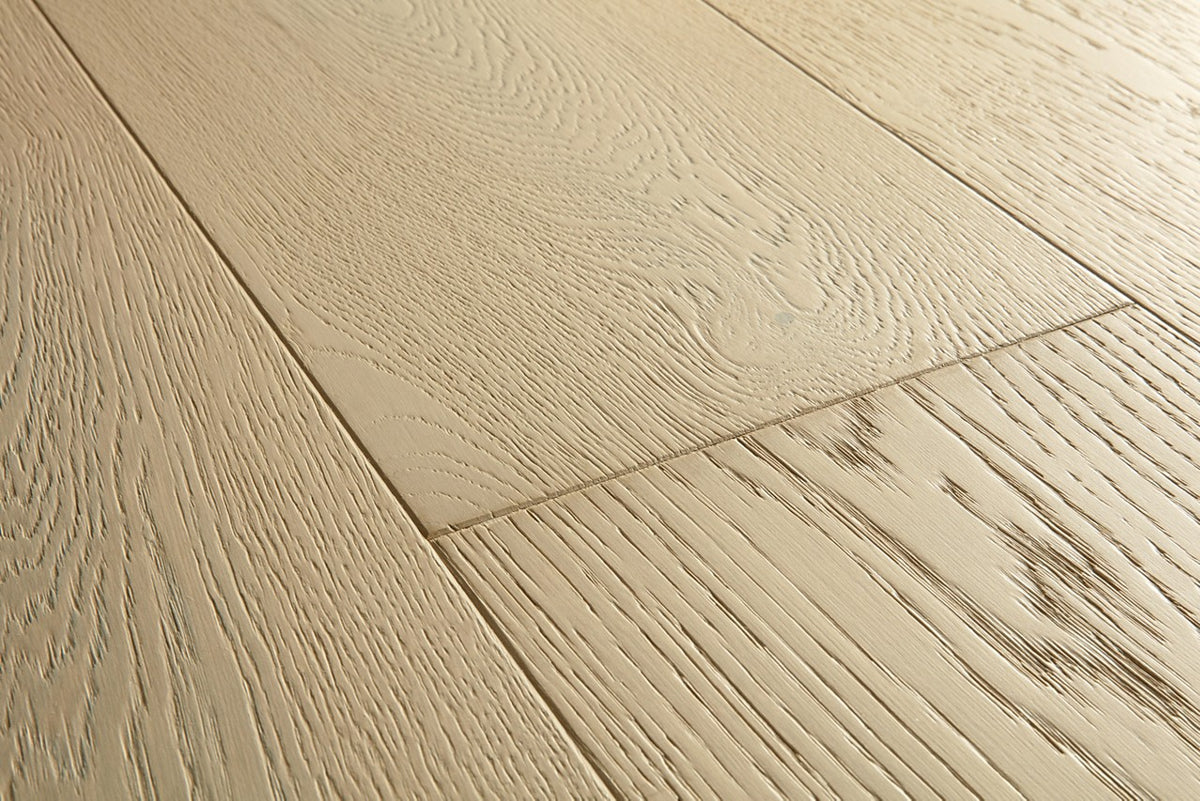 Parquet semi-massif Pergo Svalbard Chêne Laponie 13 mm - détail du relief de surface