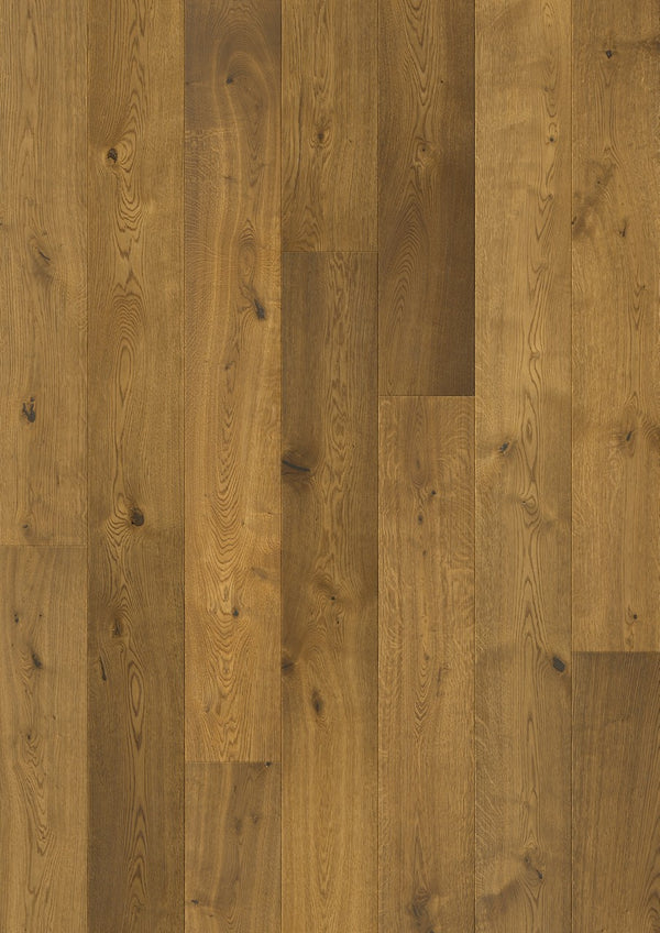 Parquet semi-massif Pergo Svalbard Chêne Brun Camel 13 mm - vue de dessus de la lame