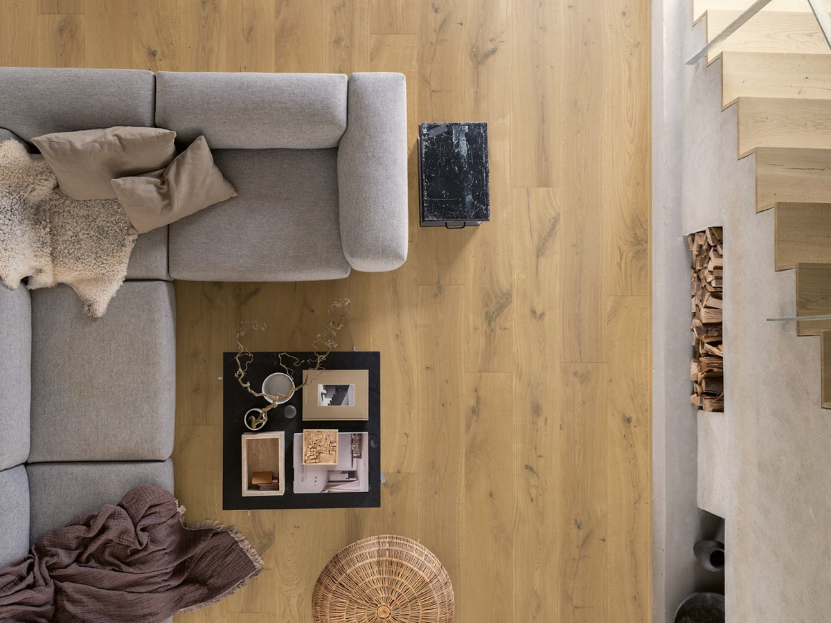 Parquet semi-massif Pergo Langeland Chêne Résidentiel 13,5 mm - en situation dans un intérieur (4)