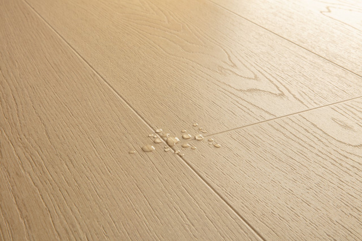 Sol stratifié Pergo Odense Chêne flocons d'avoine 9,5 mm - détail du relief de surface