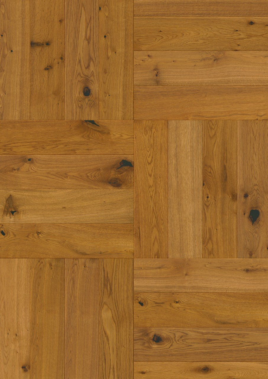 Parquet semi-massif Pergo Saltholm Chêne Foncé 13,5 mm - vue de dessus de la lame (3)