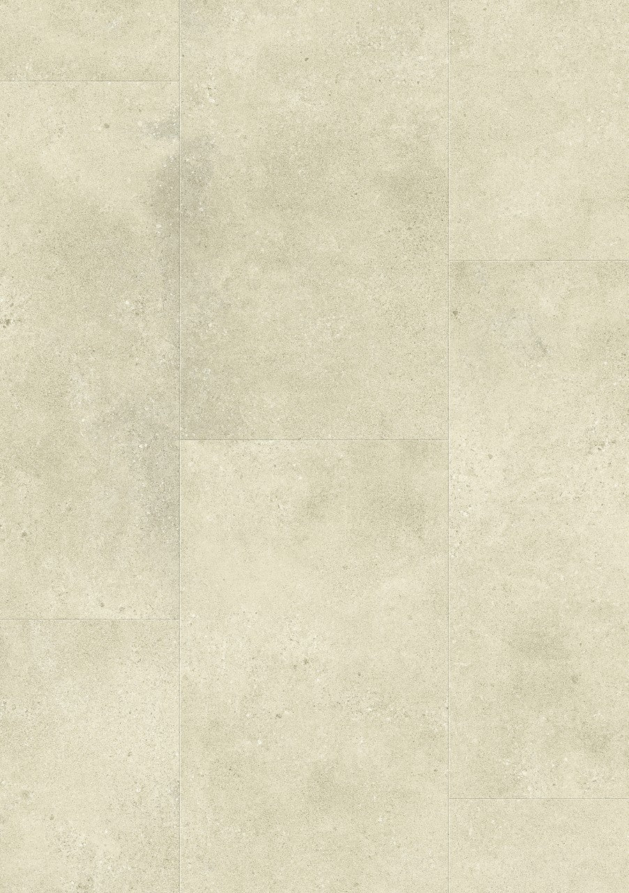 Sol vinyle rigide Pergo Isefjord Pad Pro Pierre Rugueuse Beige 6 mm - vue de dessus de la lame