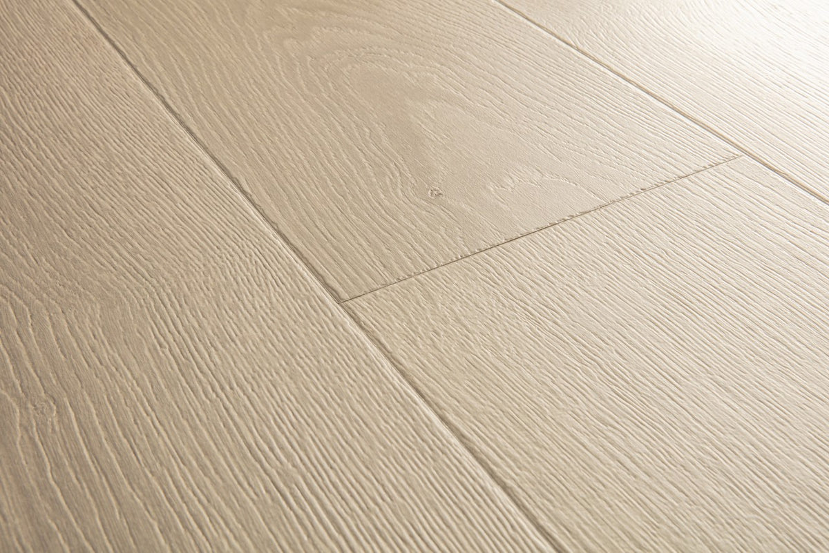 Sol stratifié Pergo Visby Chêne lin gris 8 mm - détail du relief de surface