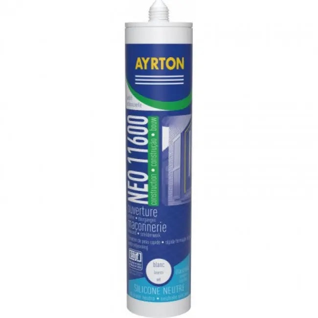 Ayrton Néo 11600, silicone neutre de construction, cartouche de 300 ml