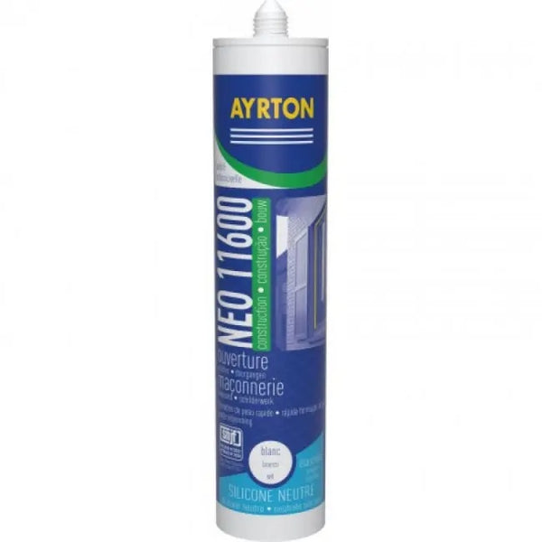 Ayrton Néo 11600, silicone neutre de construction, cartouche de 300 ml