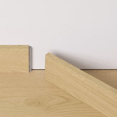 Pergo Plinthe et finition murale — Plinthe vinyle 7 cm assortie Chêne Norvégien Naturel 1251 × 12 × 70 mm