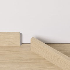 Pergo Plinthe et finition murale — Plinthe vinyle assortie Chêne de Prairie Grège 1494 × 12 × 50 mm