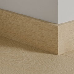 Pergo Plinthe et finition murale — Plinthe parquet assortie Chêne Dérive de Sable 2400 × 14 × 77 mm