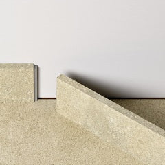 Pergo Plinthe et finition murale — Plinthe vinyle 7 cm assortie Pierre Rugueuse Beige 856 × 12 × 70 mm