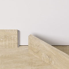 Pergo Plinthe et finition murale — Plinthe vinyle 7 cm assortie Chêne Cottage Grège 1494 × 12 × 70 mm