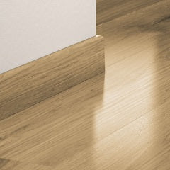 Pergo Plinthe et finition murale — Plinthe parquet assortie Chêne De Vienne 2400 × 14 × 77 mm