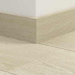Pergo Plinthe et finition murale — Plinthe parquet assortie Chêne Glacier 2400 × 14 × 77 mm