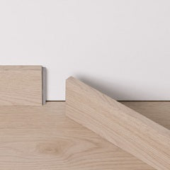 Pergo Plinthe et finition murale — Plinthe vinyle 7 cm assortie Chêne Norvégien Grège 1251 × 12 × 70 mm