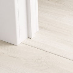 Pergo Profilé de finition — Profilé Incizo 4-en-1 vinyle assorti Chêne Héritage Blanc 1225 × 47 × 9 mm