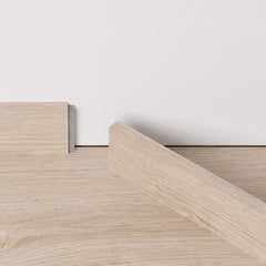 Pergo Plinthe et finition murale — Plinthe vinyle assortie Chêne Irlandais Gris 1494 × 12 × 50 mm