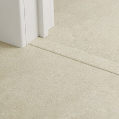 Pergo Profilé de finition — Profilé Incizo 4-en-1 vinyle assorti Pierre Rugueuse Beige 1225 × 50 × 9 mm